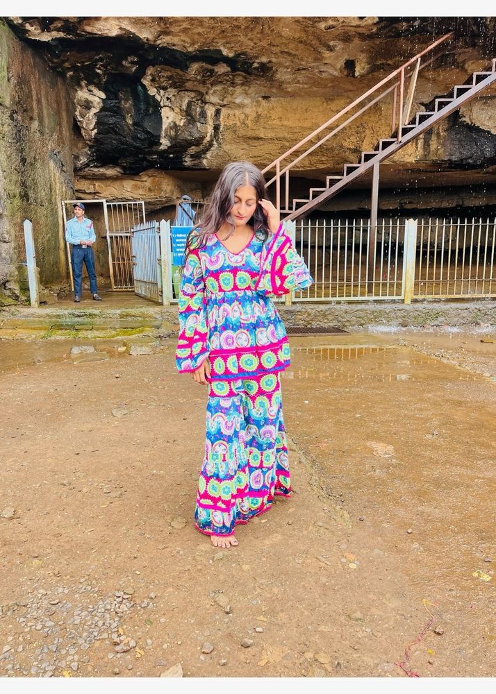 Colorful Printed Dress