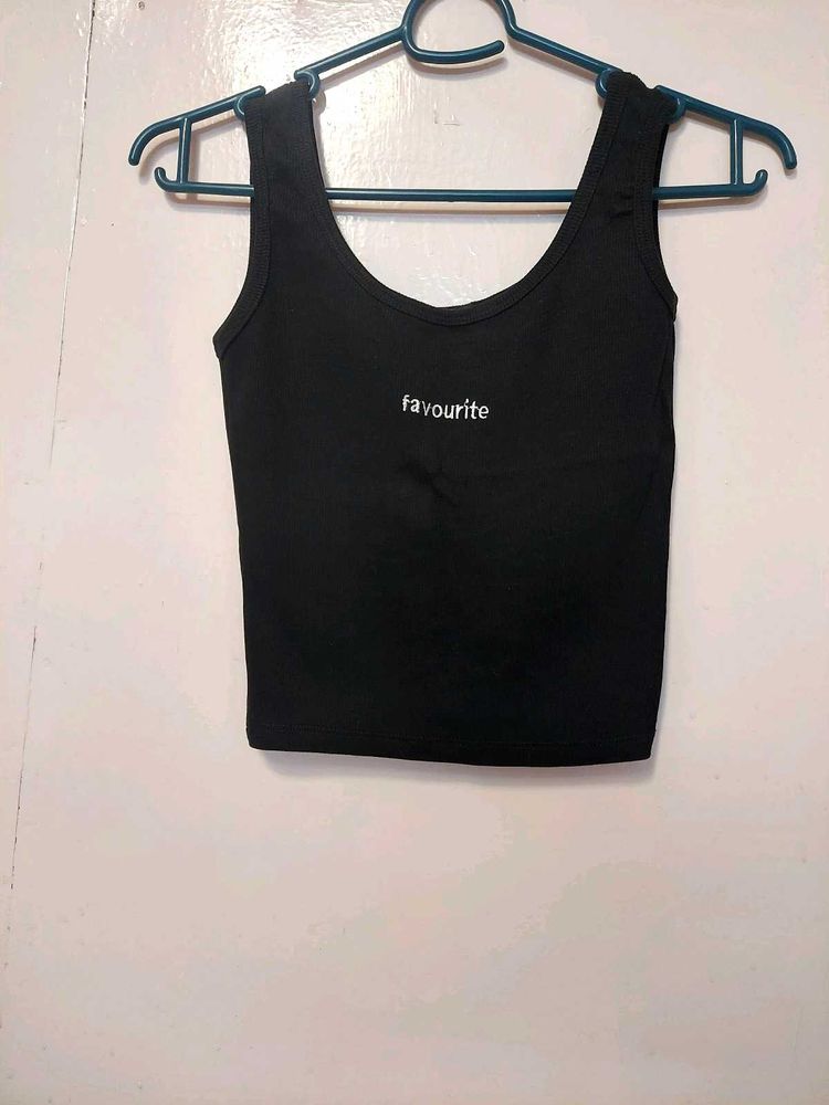 Black Favourite Tank Top