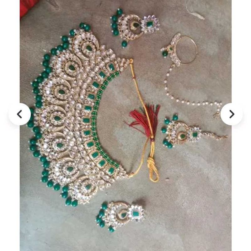 Emerald Bridal Jewelry Set