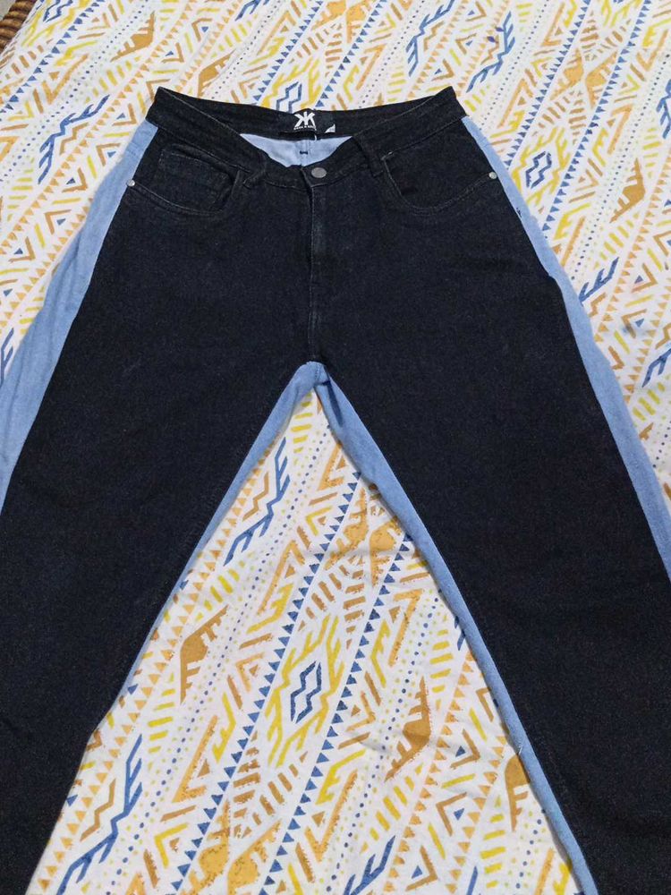 Colorblock Jeans