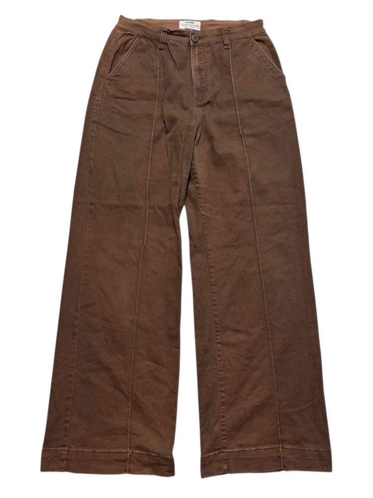 Brown Wide Leg Pants