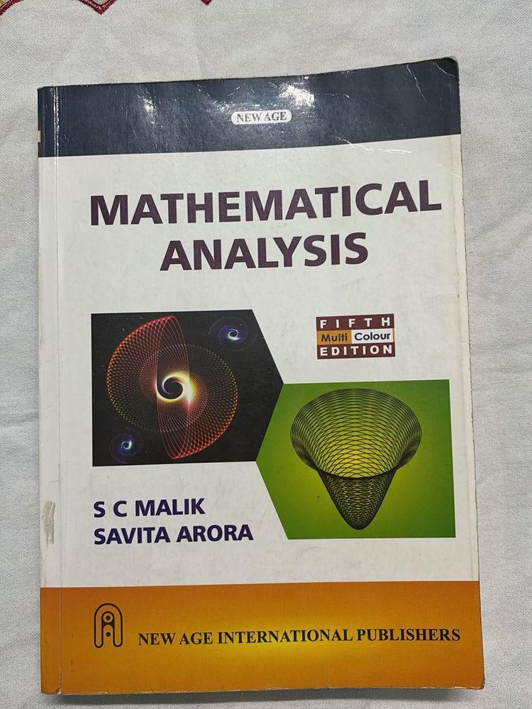 Mathematical Analysis SC Malik &amp; Savita Arora