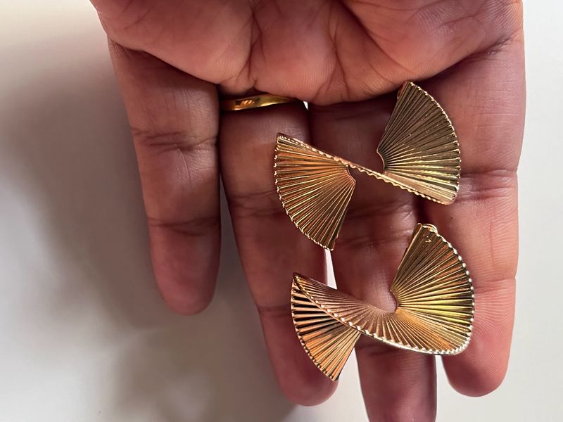 Fan Earrings