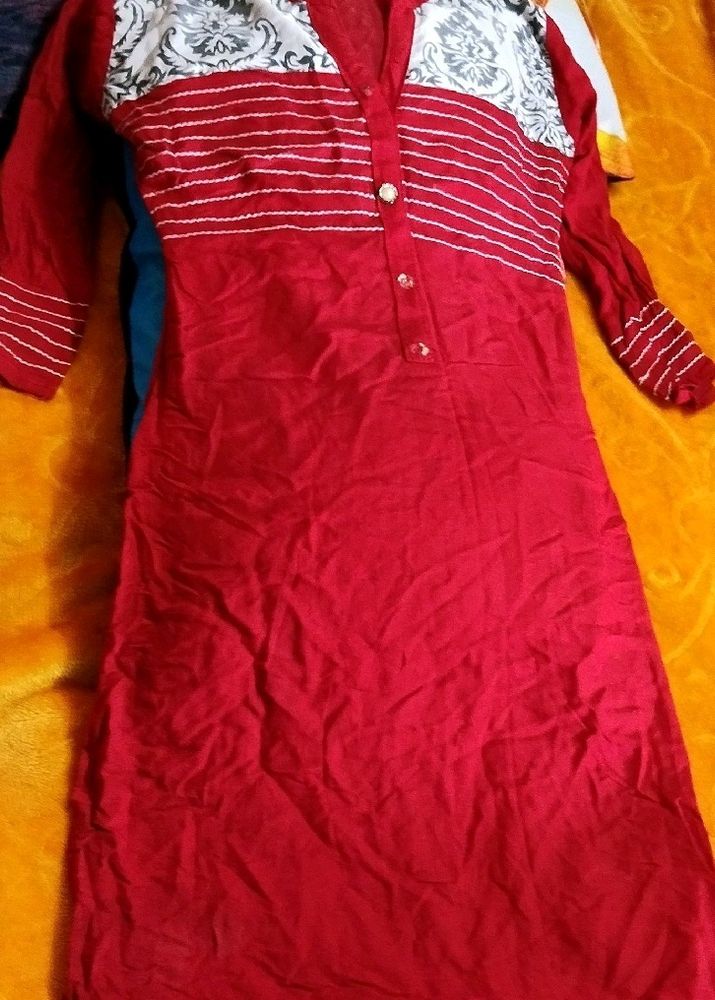 💝 RED COLOR TOP 🔴
