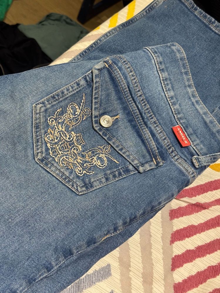 h&amp;m bootcut y2k jeans