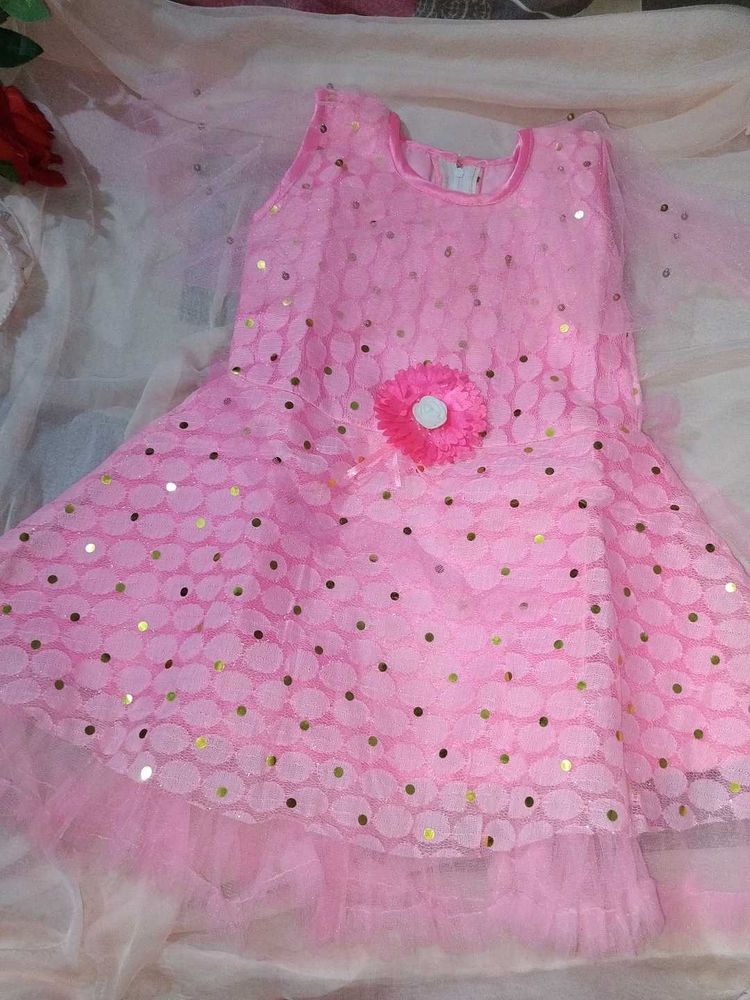 baby girl pink frock