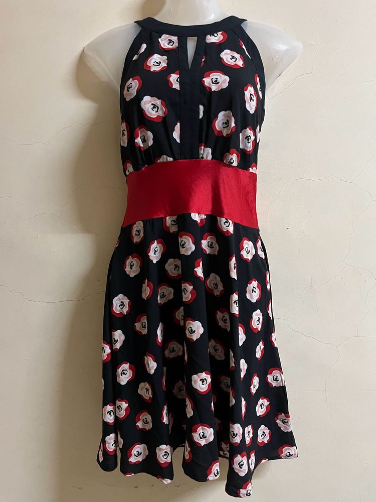 Korean Pintrest Flared One Piece🖤