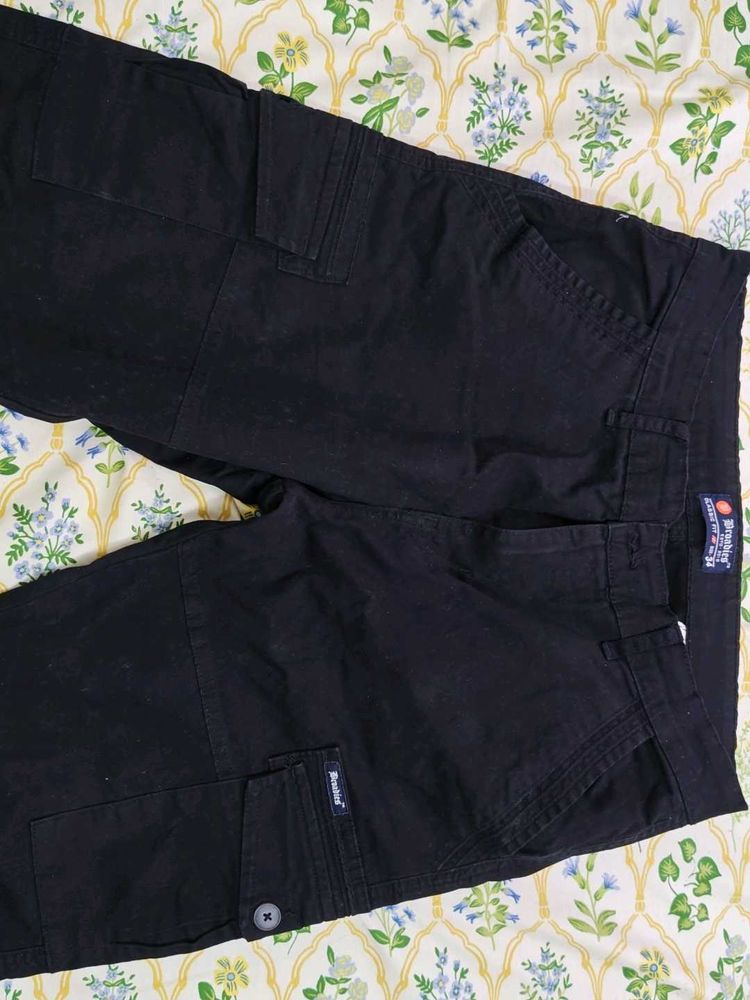 Vintage Black Cargo Pants