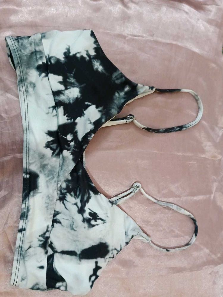 Tie-dye Bikini Top