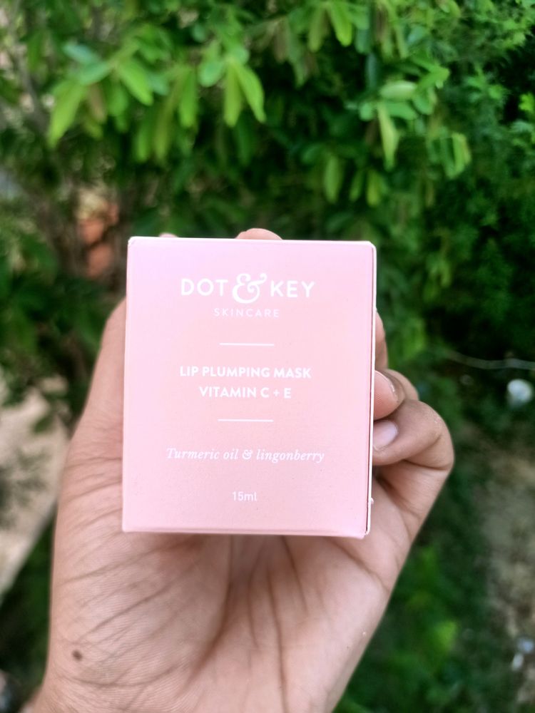 Dot &amp; Key Lip Plumping Mask Vitamin C + E 💓