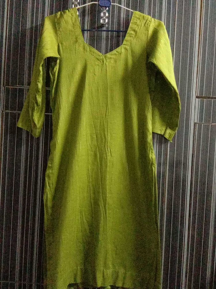 Olive Colour Kurti💚
