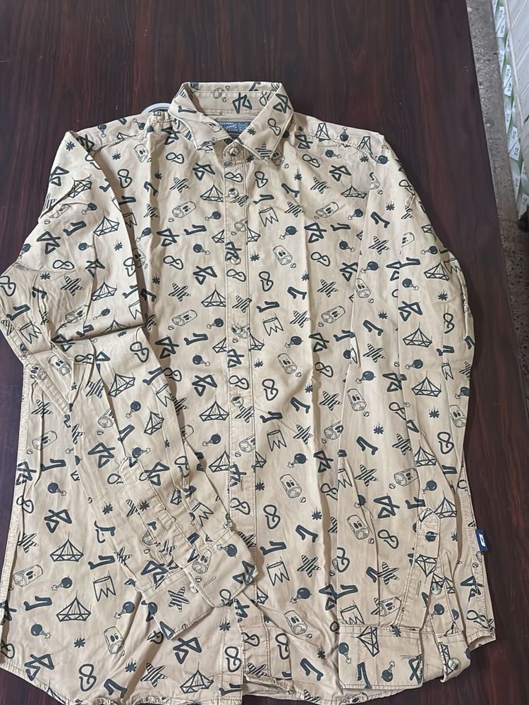 Jack &amp; Jones ..Patterned Long Sleeve Shirt