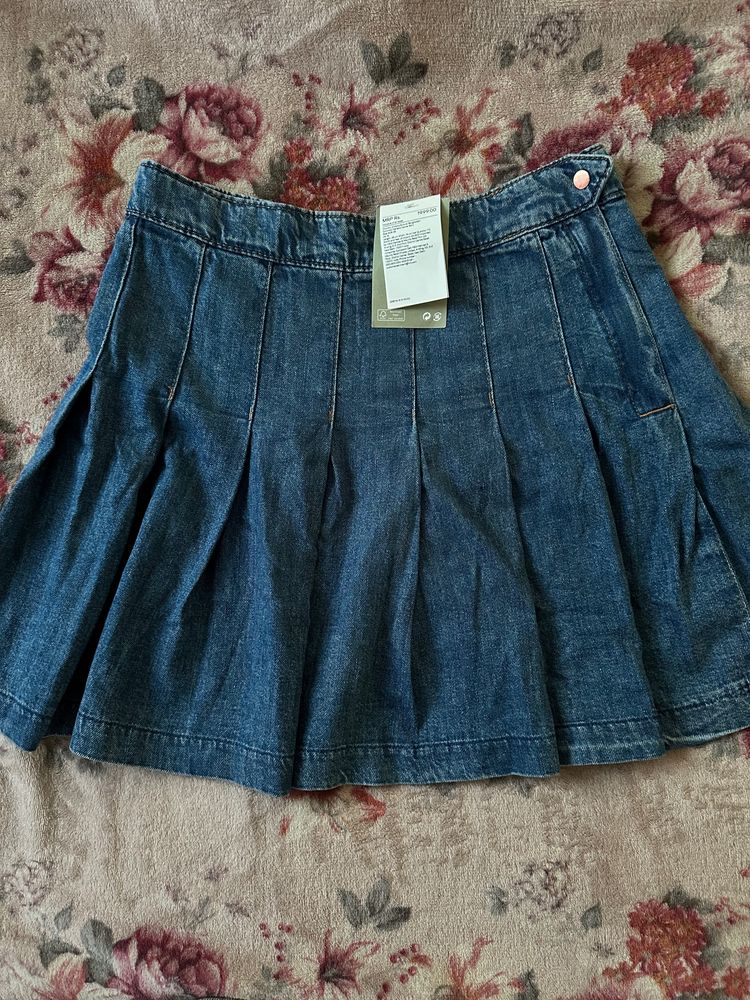 H&amp;M Denim Short Skirt