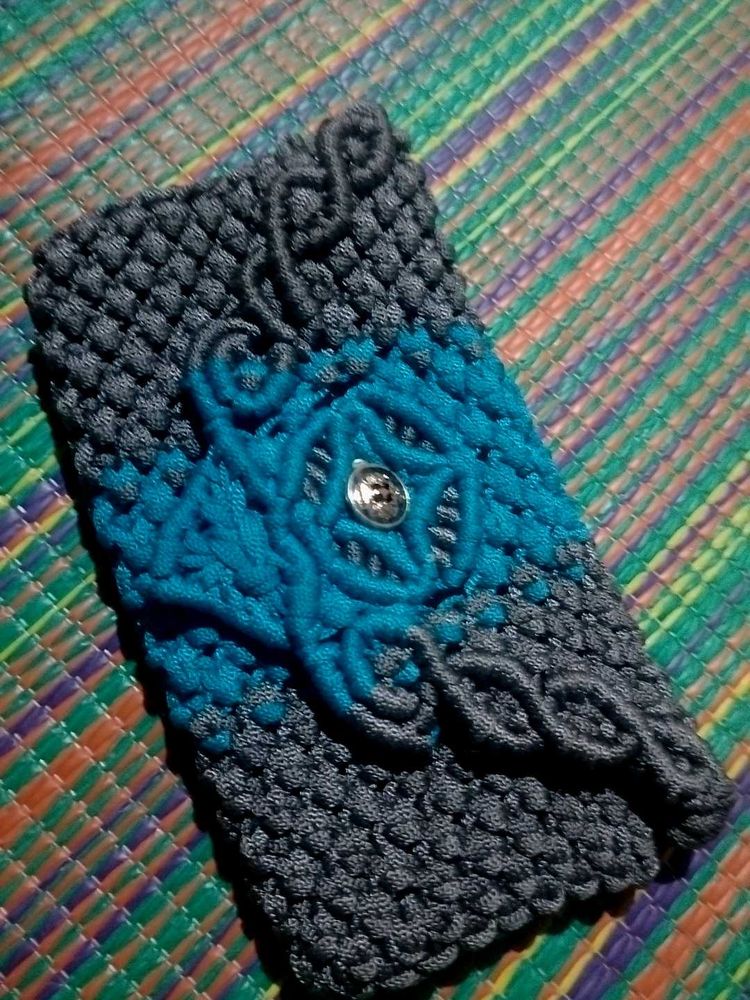 Handcrafted Macrame Phone Pouch