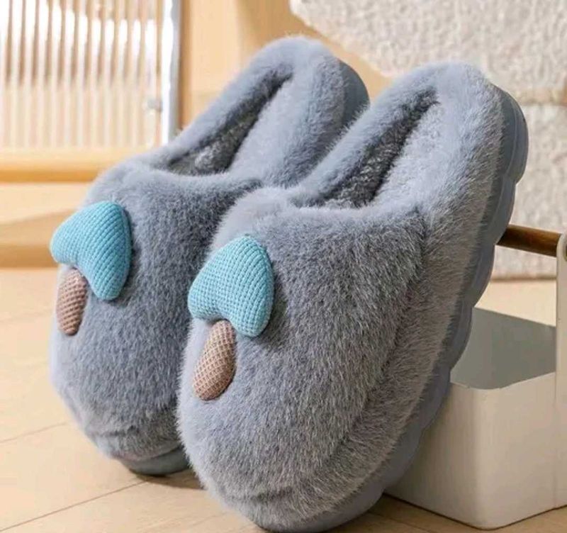 Unisex winter flip flop Cozy Plush Slippers