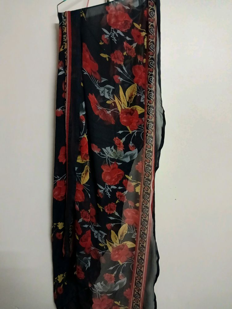 Black Dupatta
