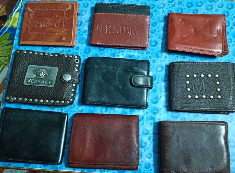 Assorted Wallets Gents (Pack Of 9)