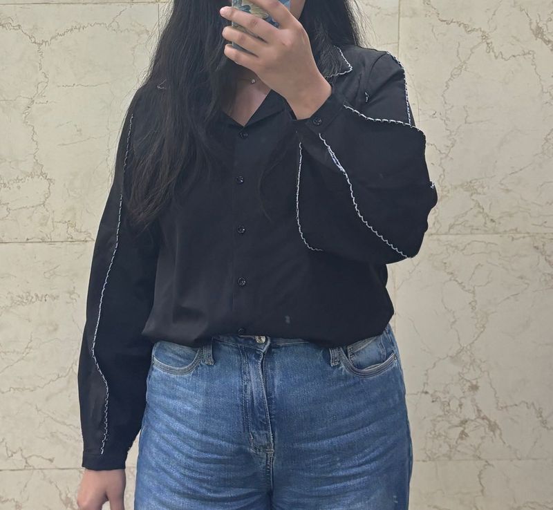 Classy black shirt