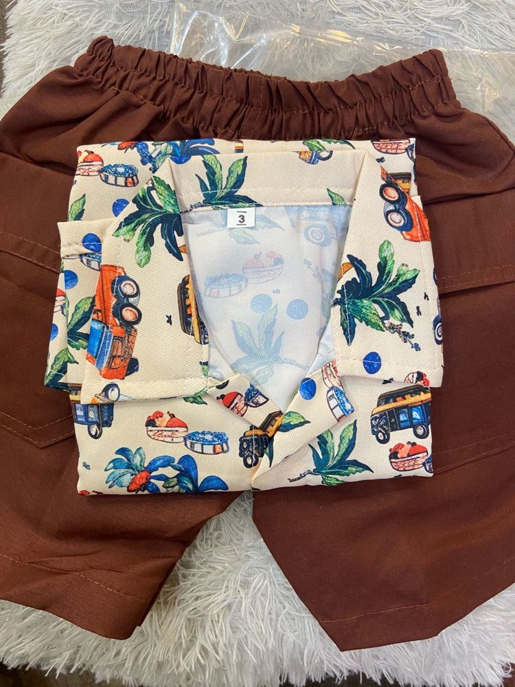 Baby Boy Shirt With Shorts