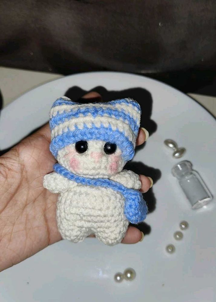 Cat Key Chain Crochet