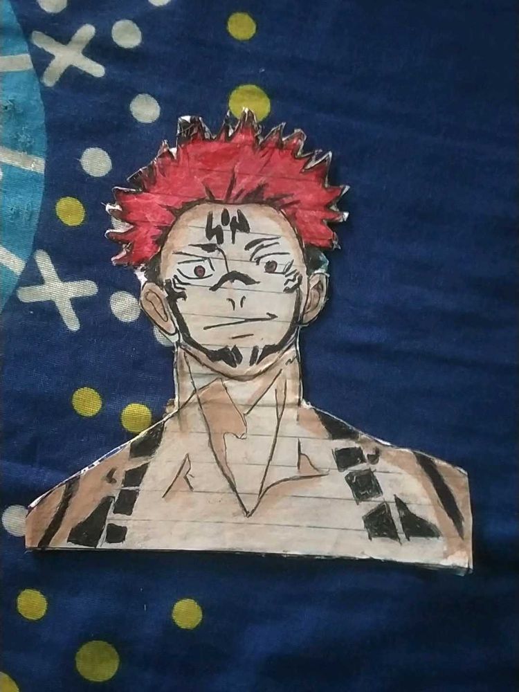 Anime-Inspired Paper Art