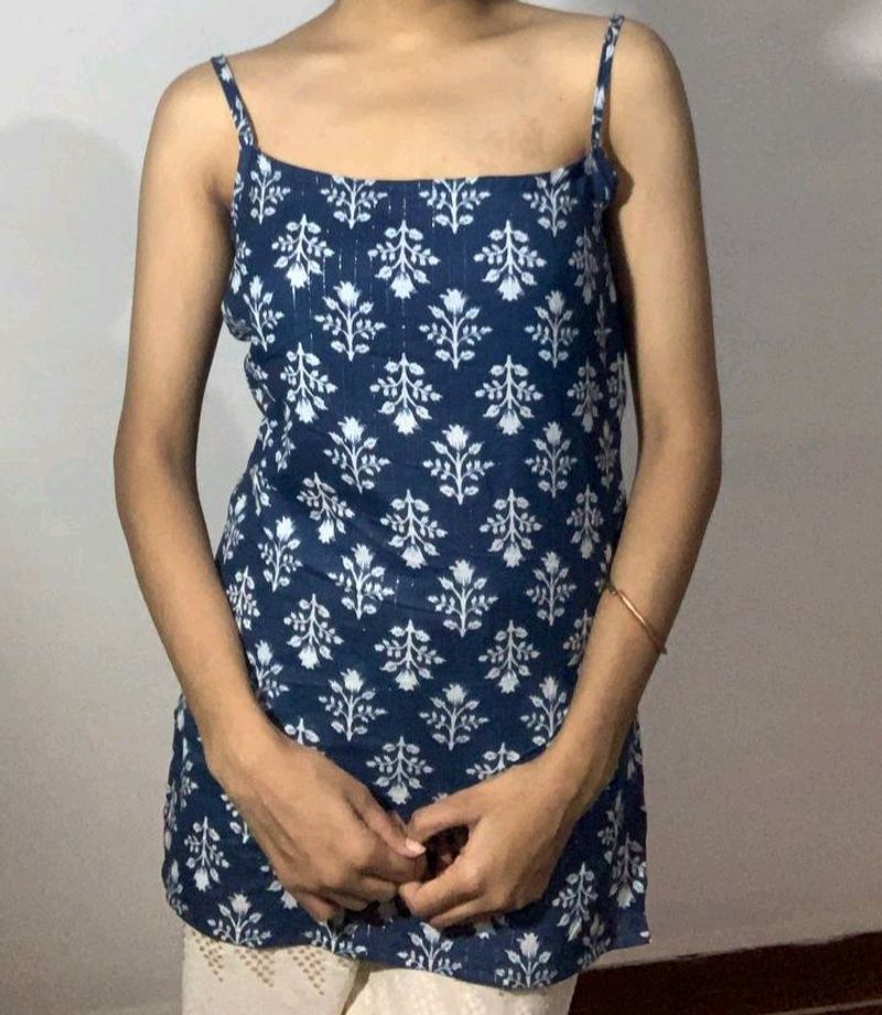Short Strap Kurti
