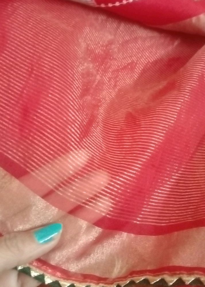 Party Wear Organza Saree