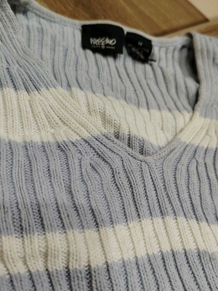 Striped Knit Sweater