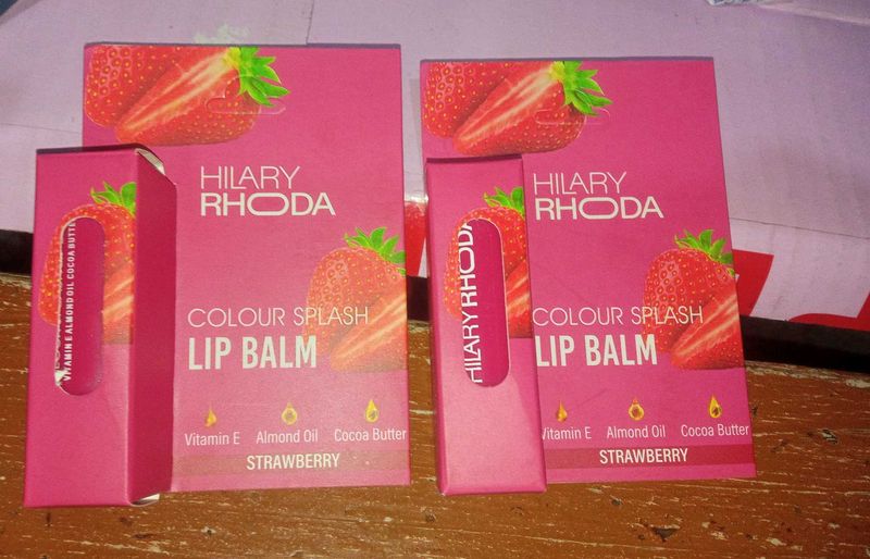 Hilary Rhoda Lip Balm - Strawberry