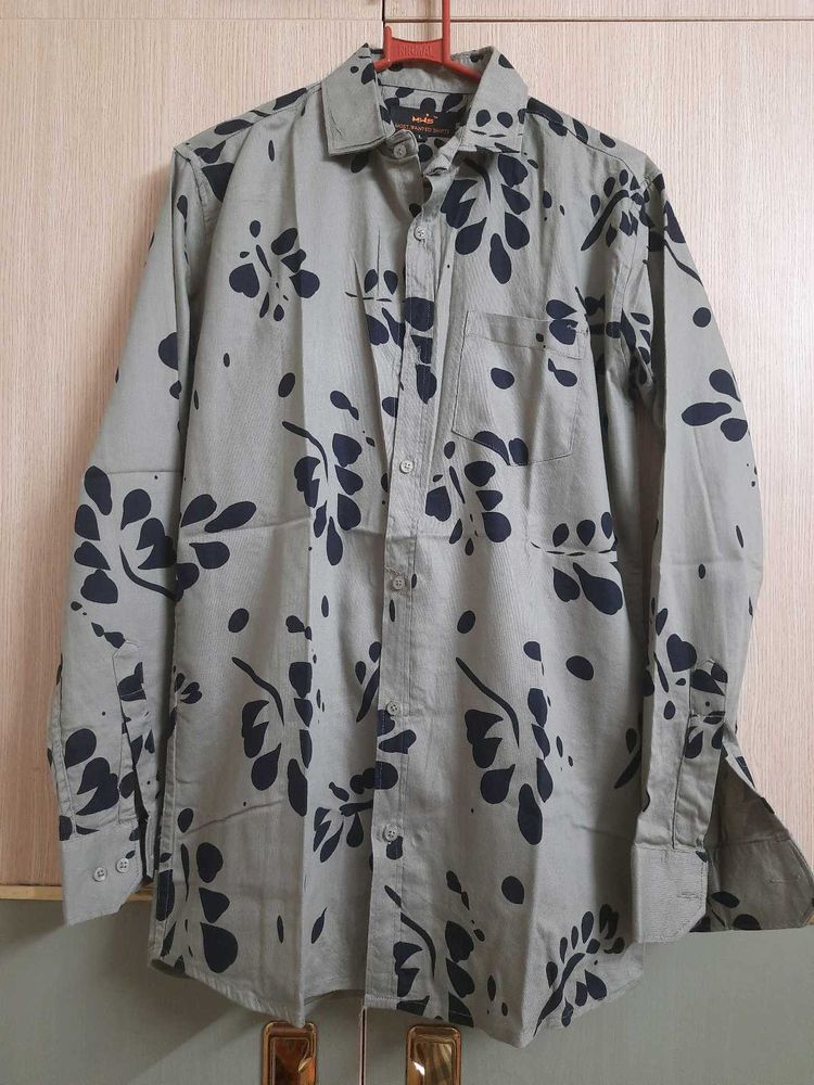 Floral Print Casual Shirt