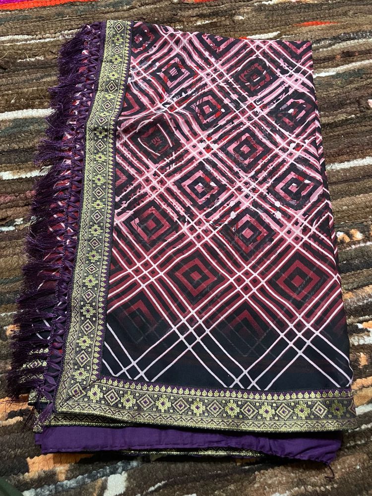 Elegant Printed saree