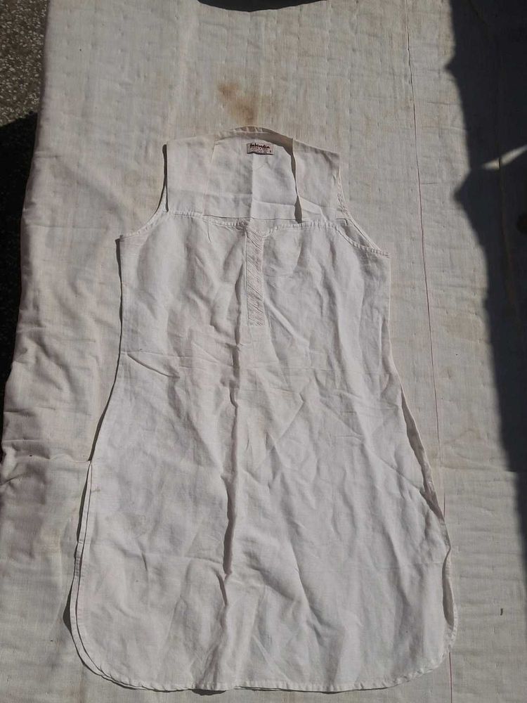 White Short Kurti