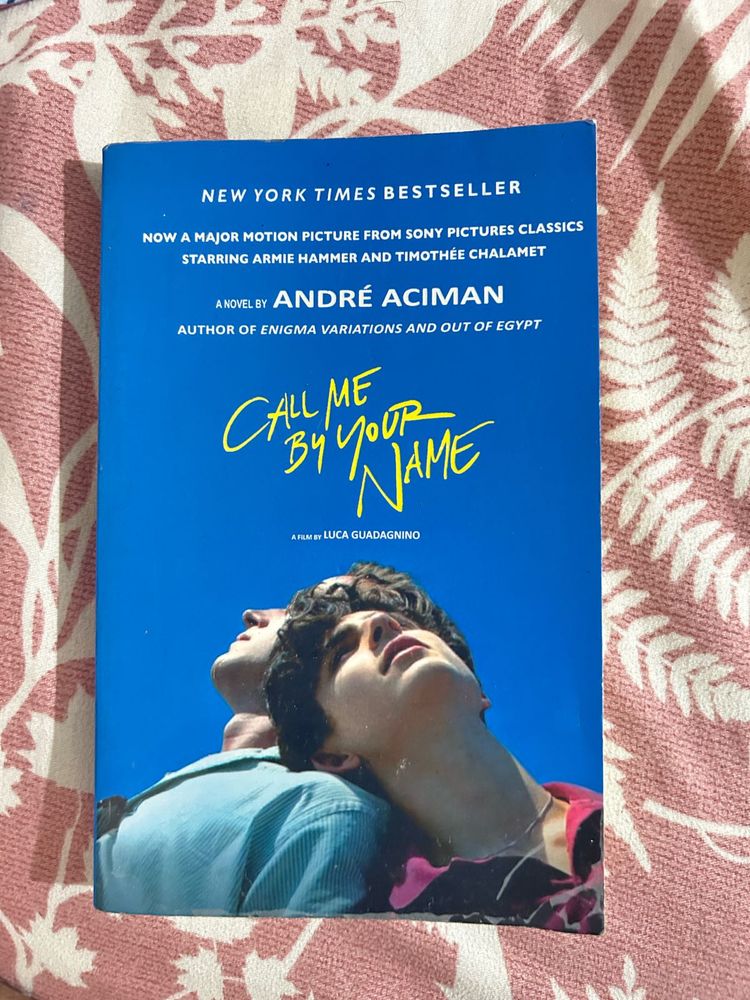 Call Me By Your Name – Bestseller, Excellent!