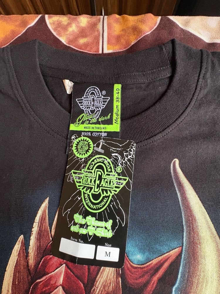 night glowing t shirt Thailand Rock Eagle Graphic