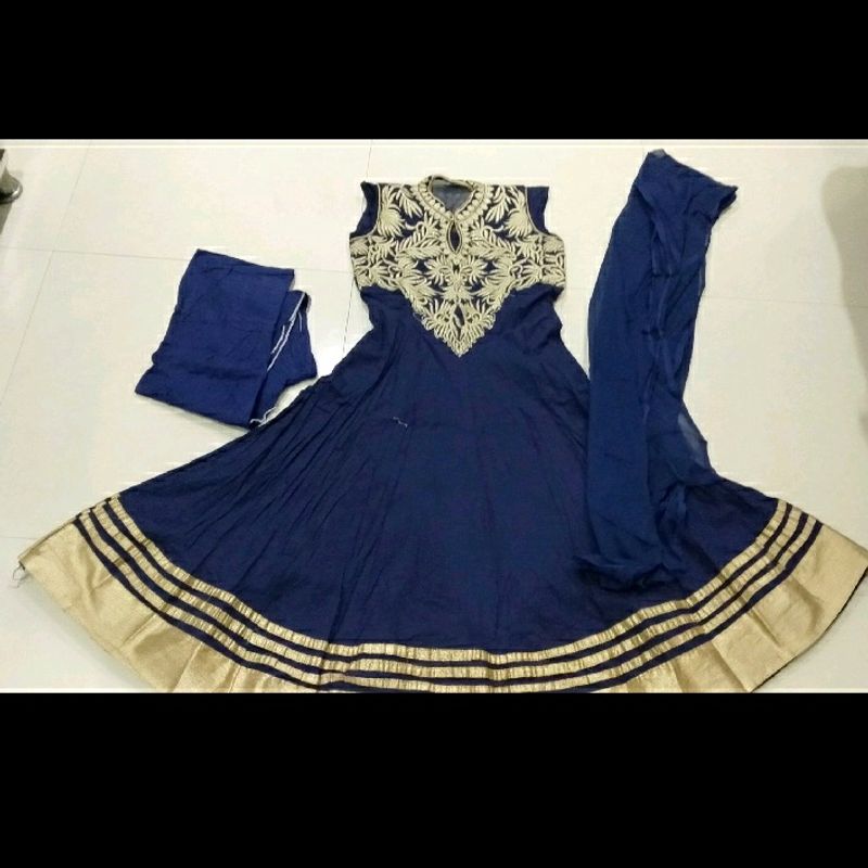 Beautiful Anarkali Suit With Dupatta &amp; Bottom