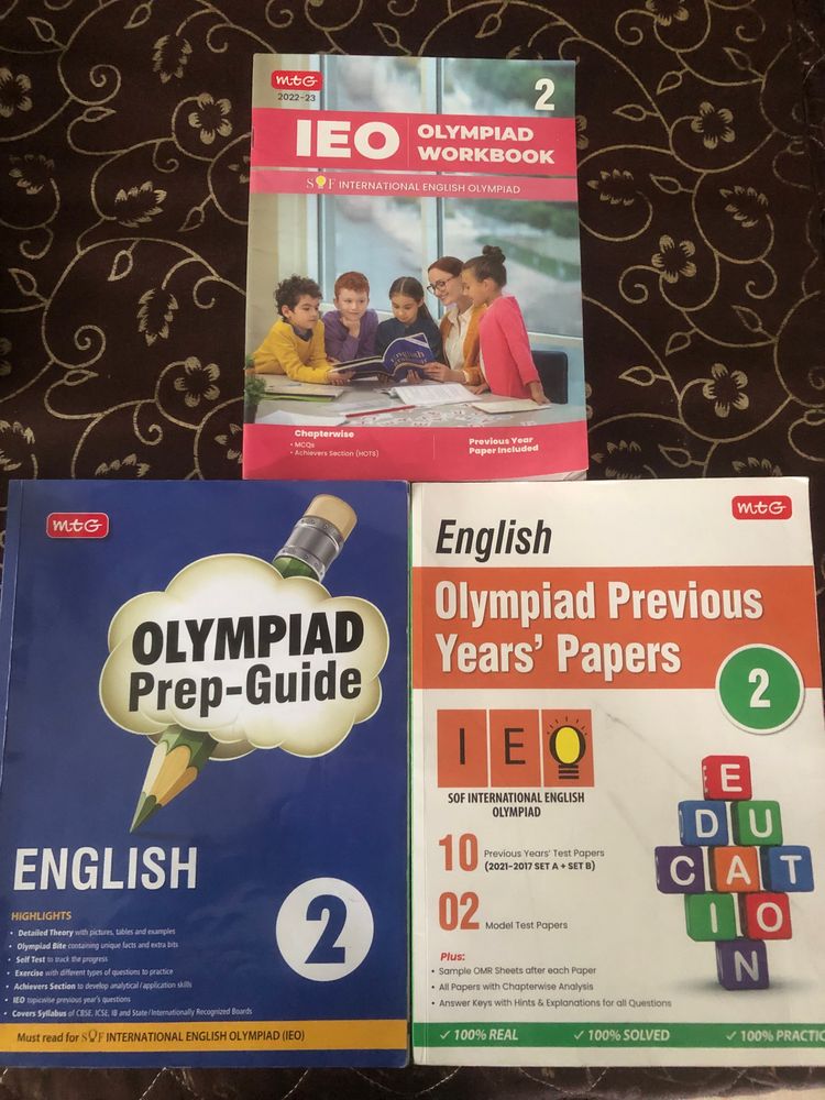 Ieo Olympiad English Preparation Books Grade 2