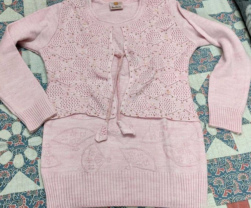 💕Pink Knit Sweater Set💕