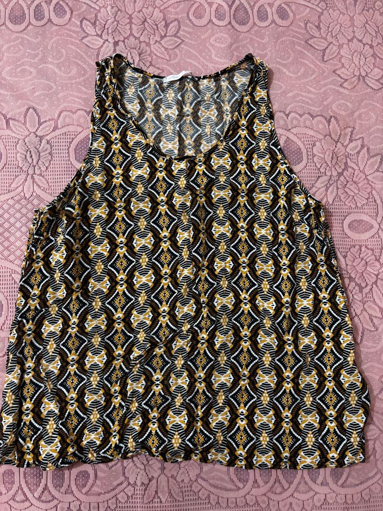 Patterned Tank Top