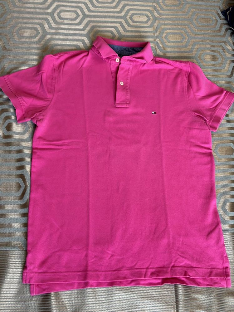 Tommy Hilfiger Men’s T-shirt - Pink
