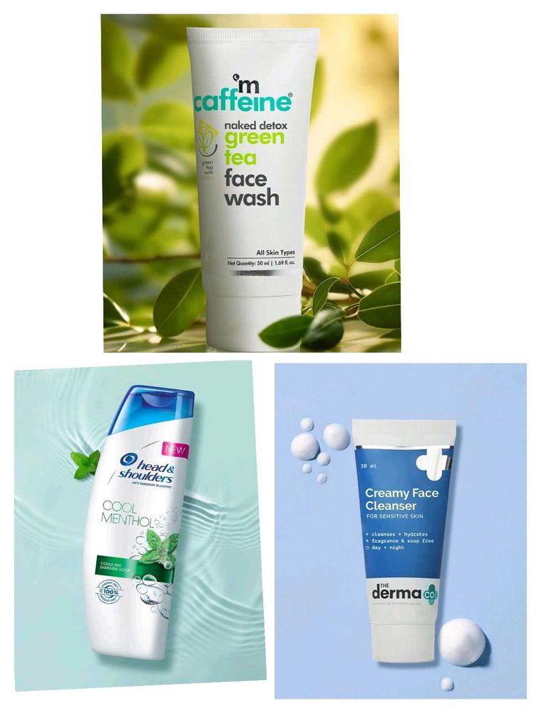 Combo Of Face Wash &amp; Shampoo
