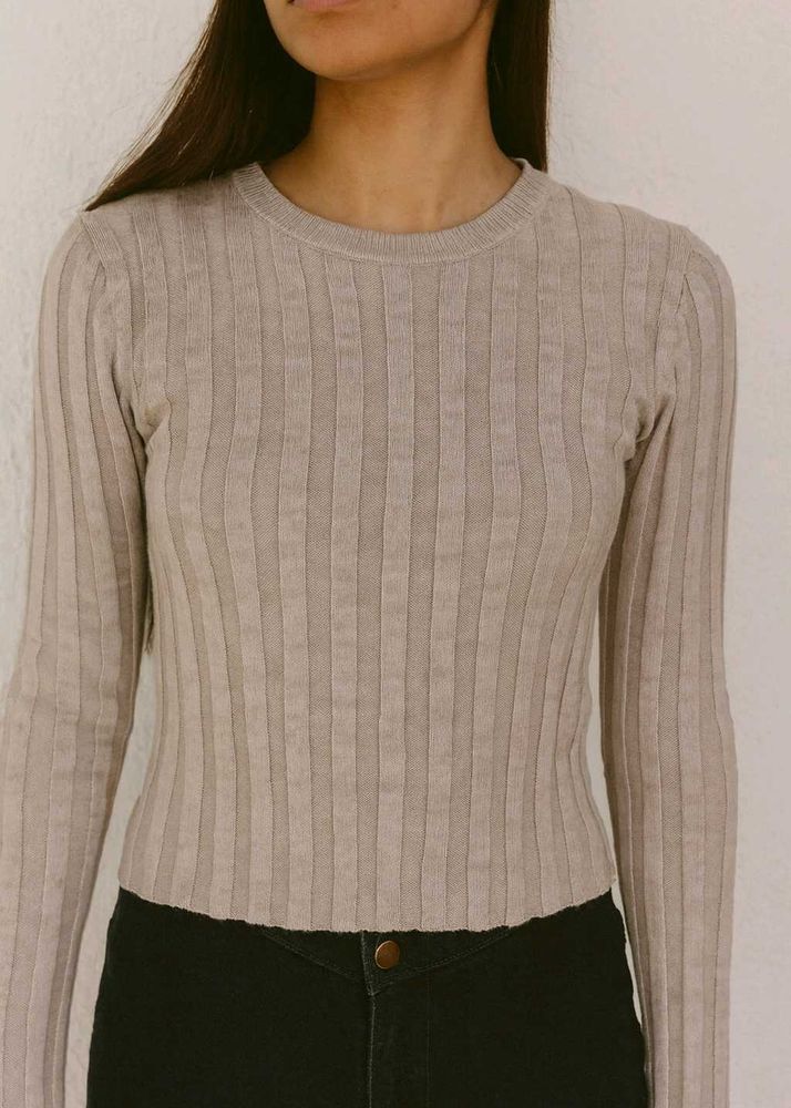Ribbed Knit Top