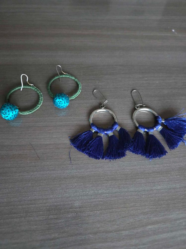 Cute Earring Set 2 Hoops Fashion