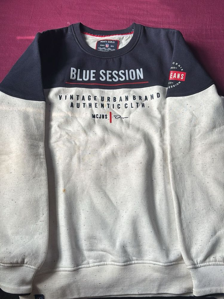 Blue Session Pullover