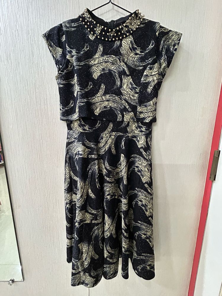 Elegant Party Dress with Embellishments