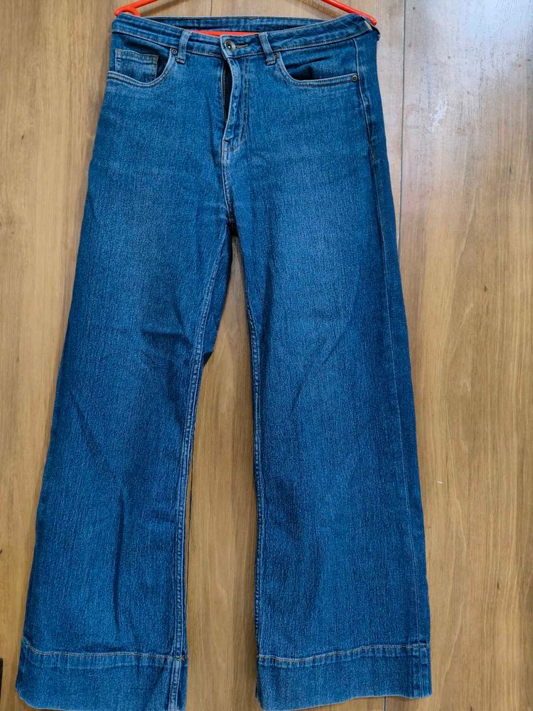 Roadster High-rise Wide Leg Denim