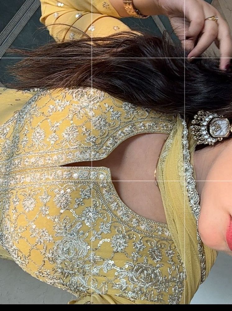 Elegant Yellow Blouse