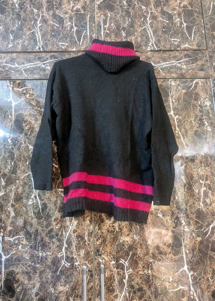 HIGH NECK XL SWEATER