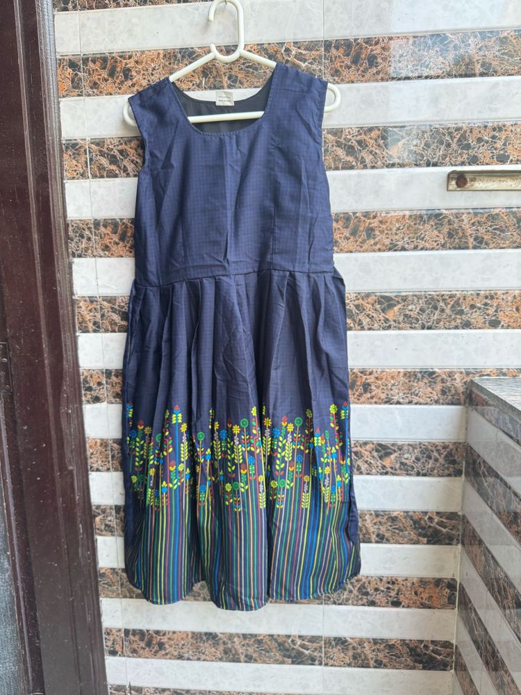 Floral Navy Dress