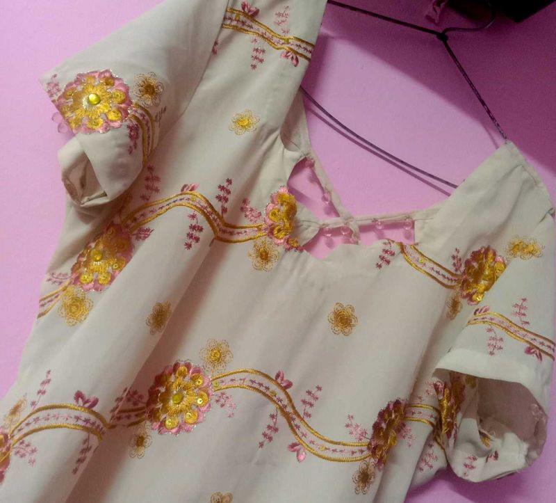 Embroidered Kurta