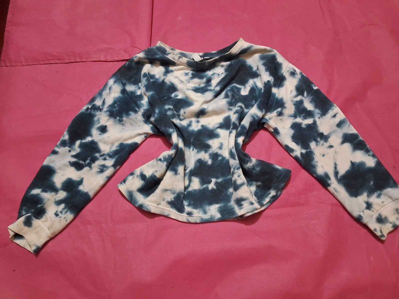 Tie dye sweatshirt winters women